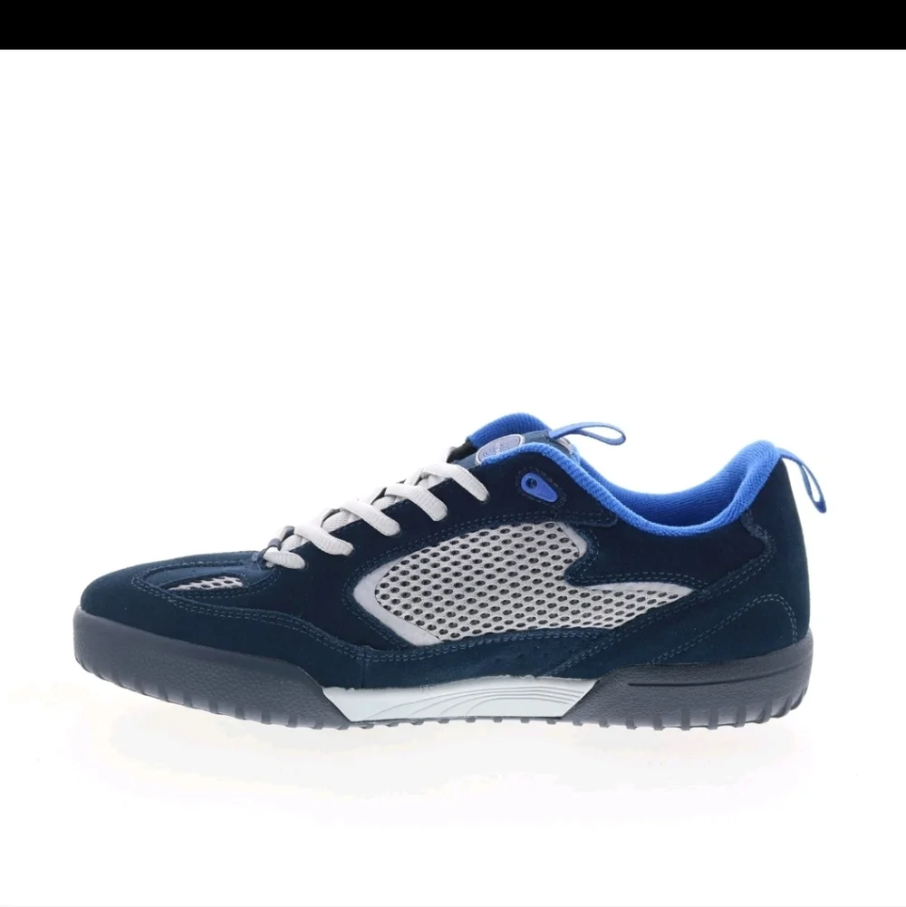 ES Quattro  Mens Blue Synthetic Skate Inspired Sneakers Shoes Size 10